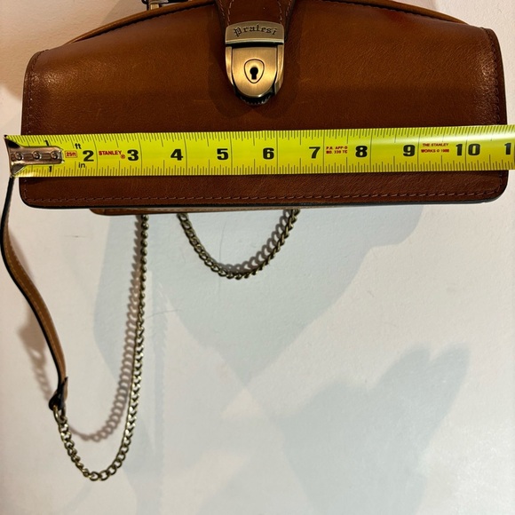 PRATESI Brunelleschi Lady Bruce Leather Doctor Style Handbag NEW with Dust Bag - Picture 4 of 16